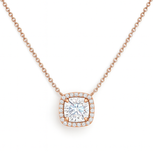 Eternal Spark Halo Pendant