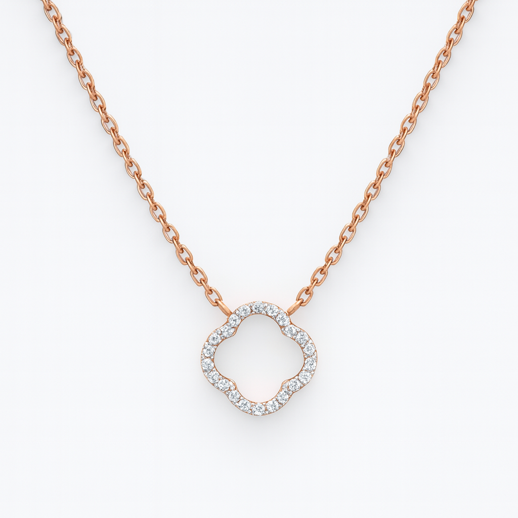 Sparkle Bloom Silver Pendant