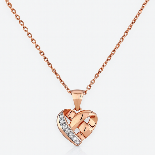Eternal Weave Heart Pendant