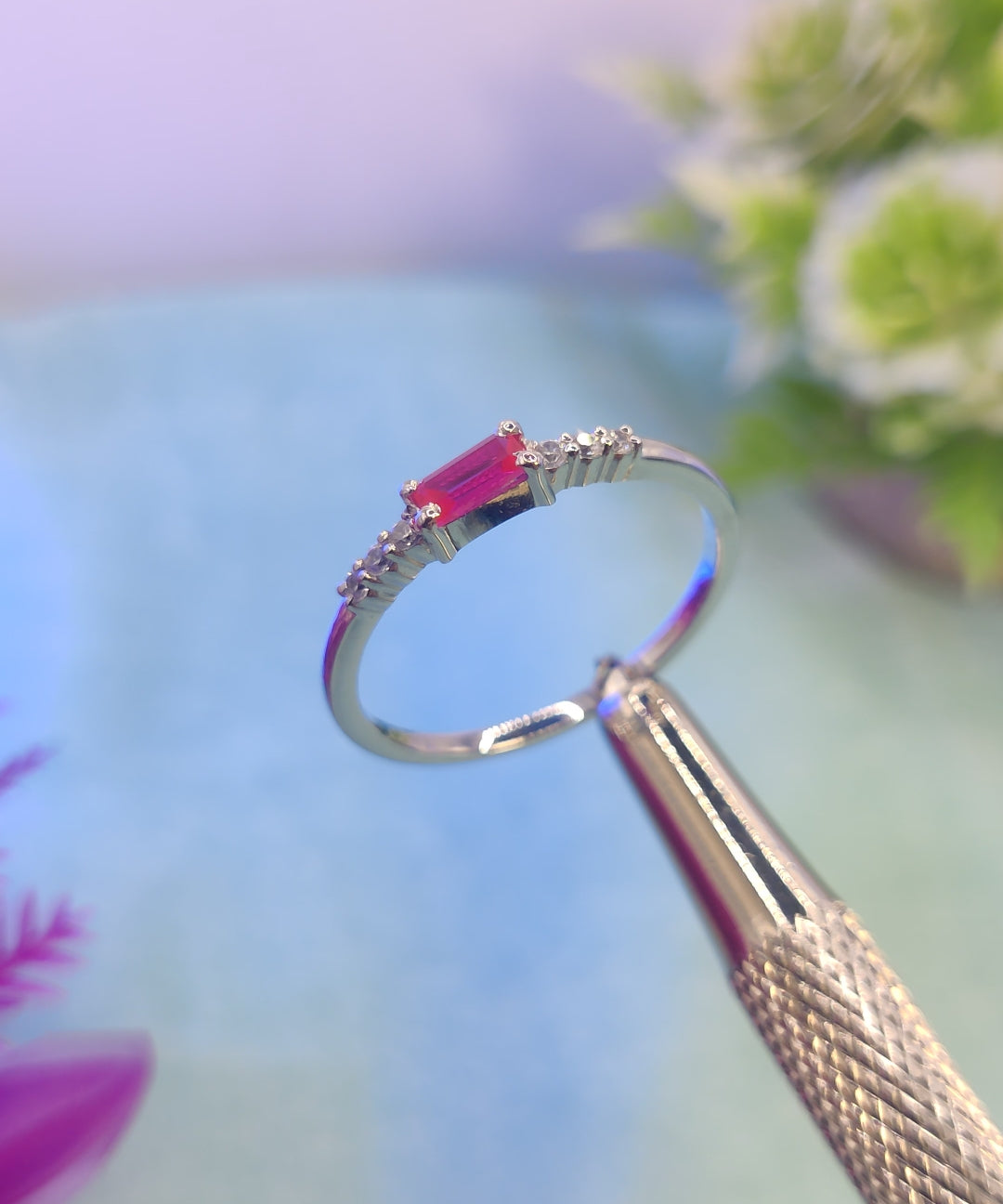 Ruby Wink & Blink Ring