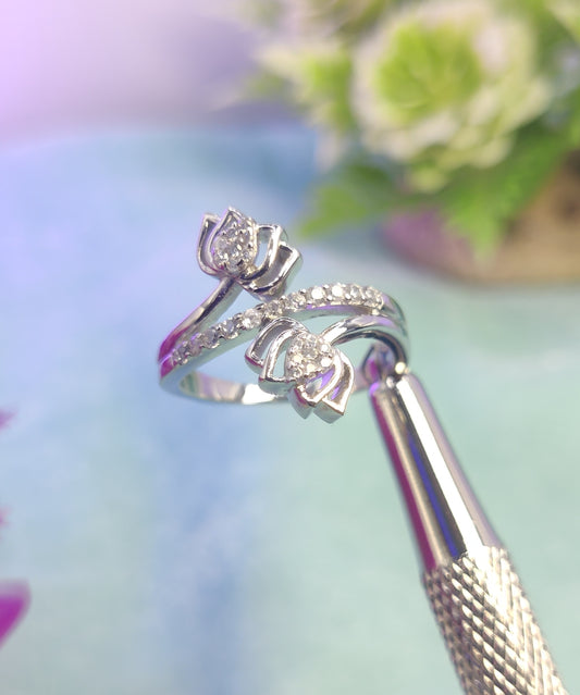 Lotus Whisper Ring