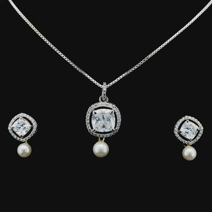 Pearl Drop Bliss Necklace Set