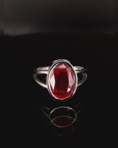 Royal Ember Ruby Ring