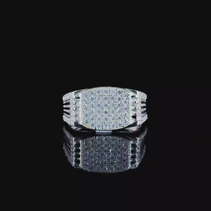 Timeless Chic Rounded Silver Ring