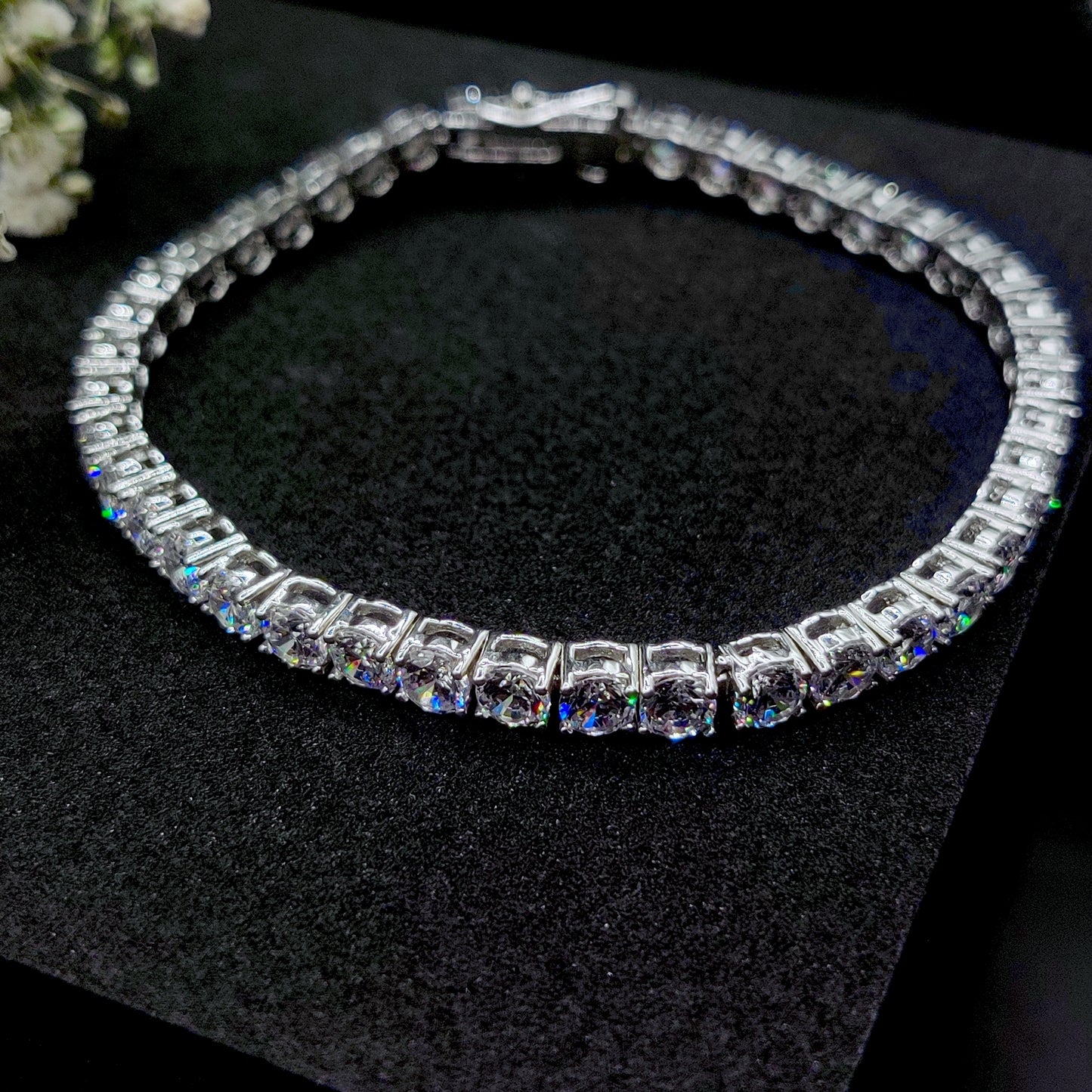 Diamond Dazzle Tennis Bracelet