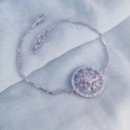 Celestial Bloom Charm Bracelet