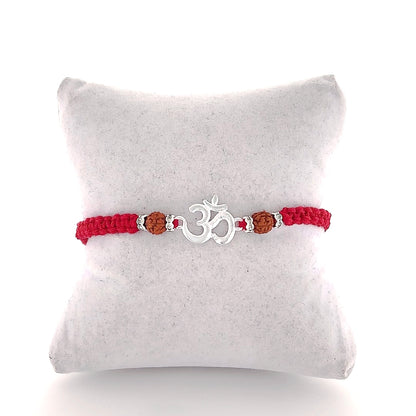 Divine Om Rudraksha Rakhi