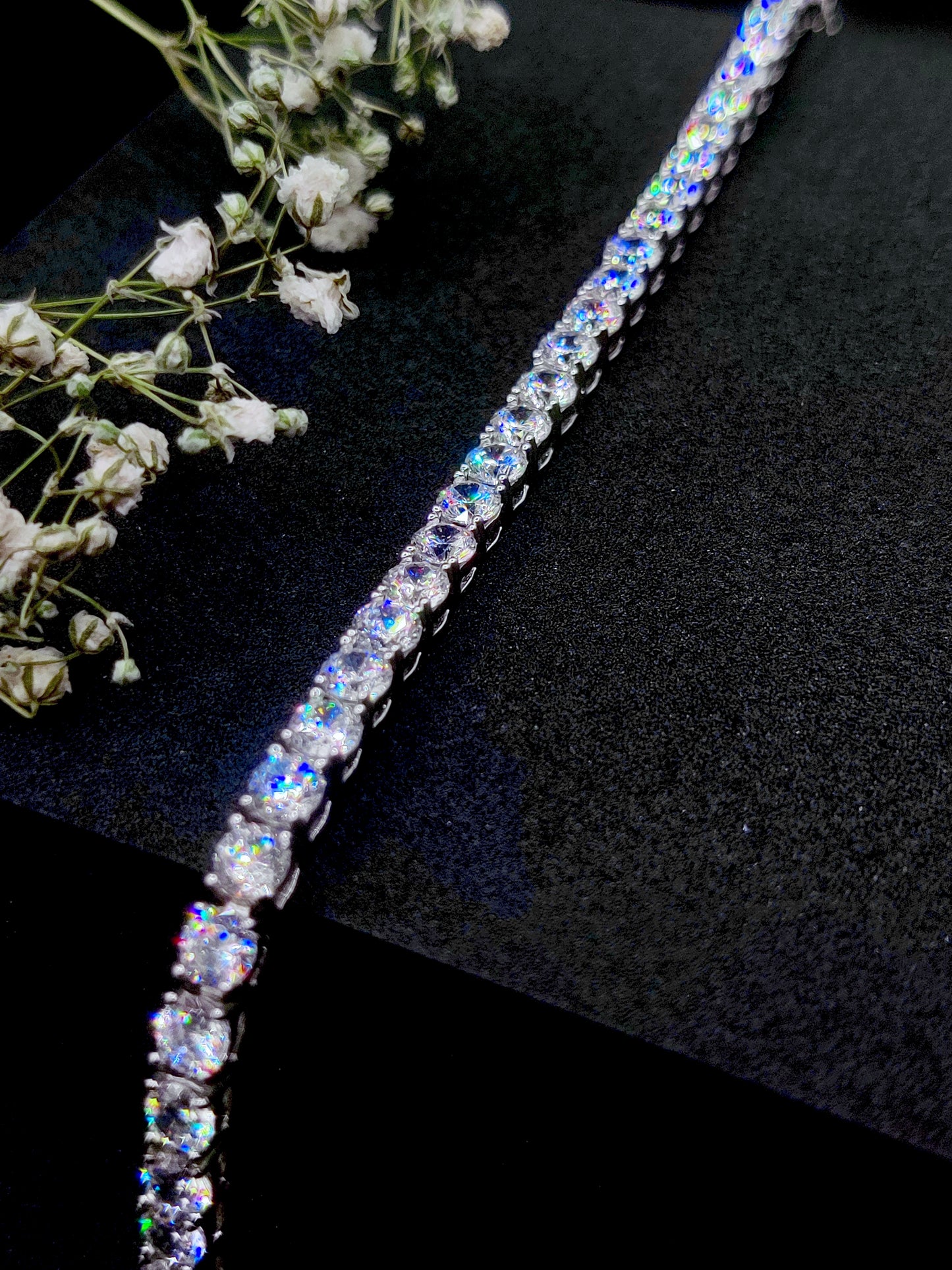 Diamond Dazzle Tennis Bracelet