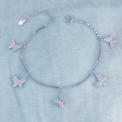 Flutter Charm Butterfly Bracelet