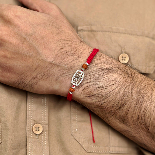 Shivaya Rudraksha Blessings Rakhi