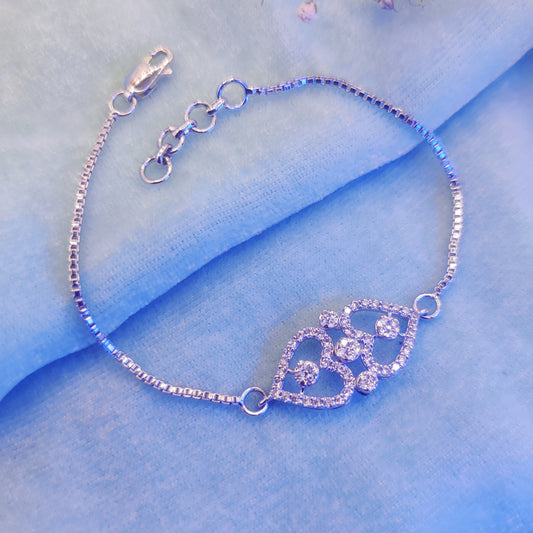 Twin Heart Spark Bracelet