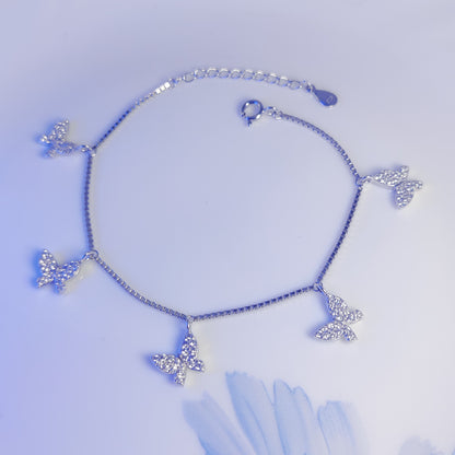 Flutter Charm Butterfly Bracelet