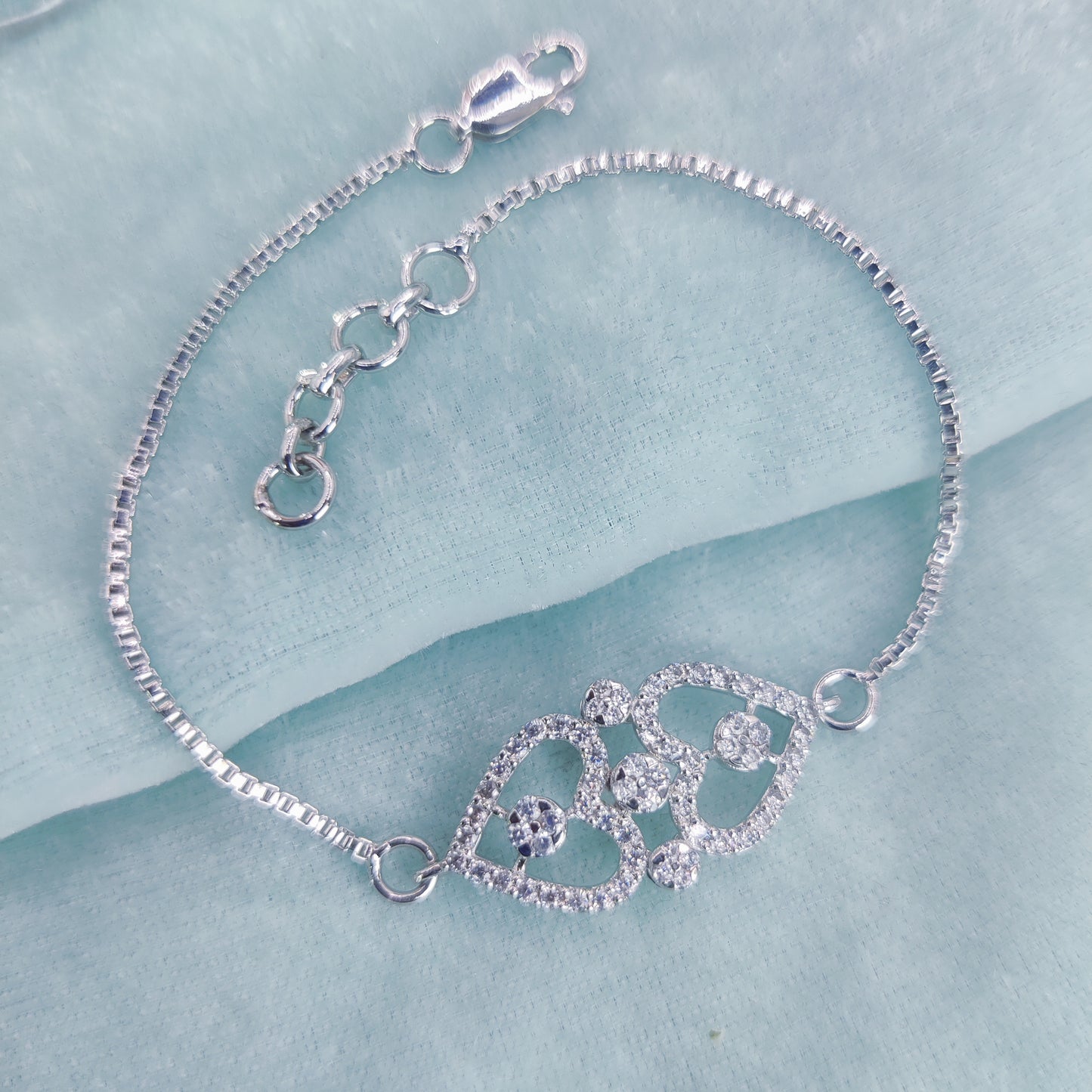 Twin Heart Spark Bracelet