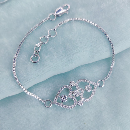 Twin Heart Spark Bracelet
