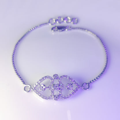 Twin Heart Spark Bracelet