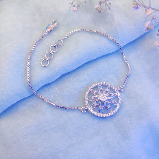 Celestial Bloom Charm Bracelet