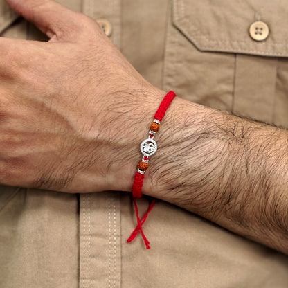 Divine Trishul Rudraksha Rakhi